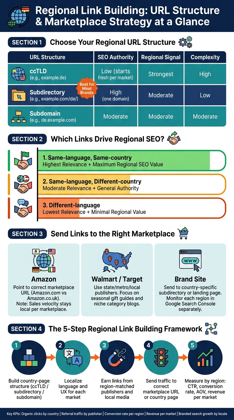 Regional Link Building: URL Structure & Marketplace Strategy at a Glance