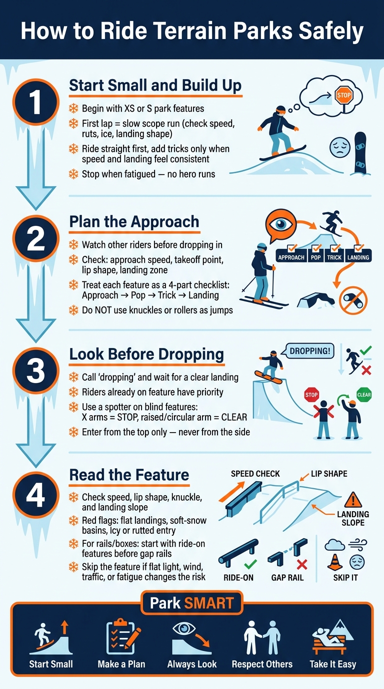 Terrain Park Safety: Step-by-Step Guide for Every Feature