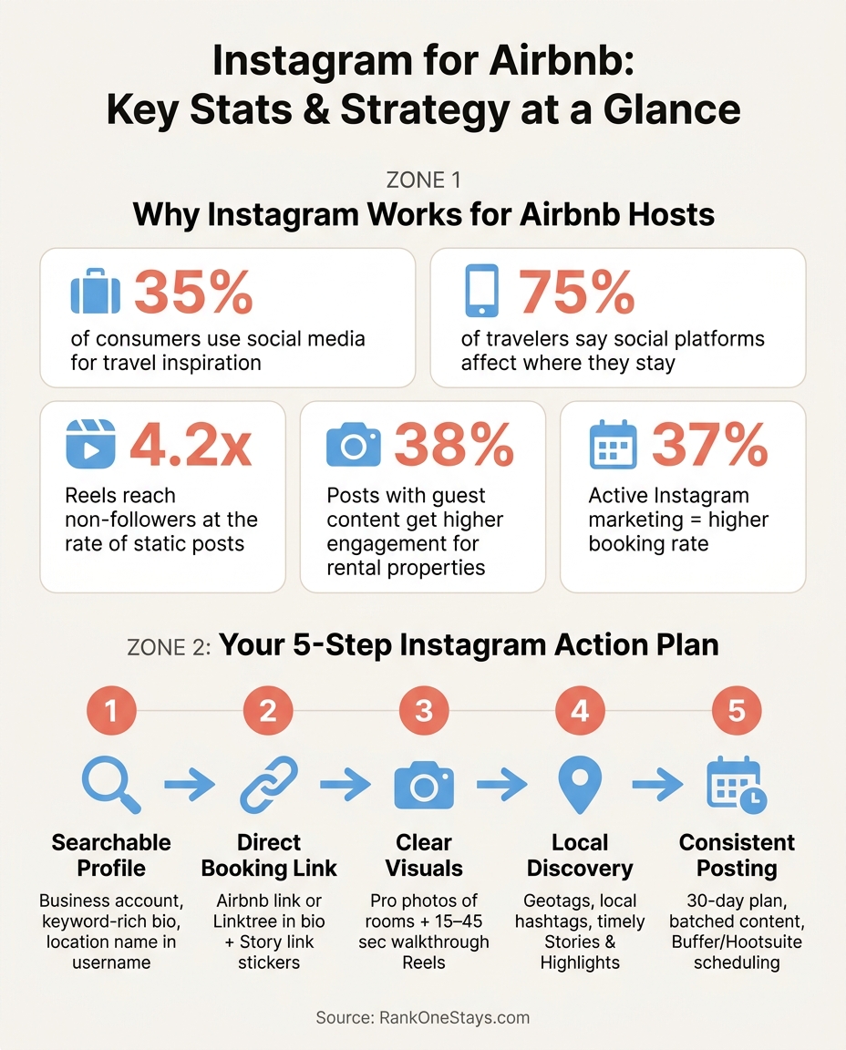 Instagram for Airbnb: Key Stats & Strategy at a Glance