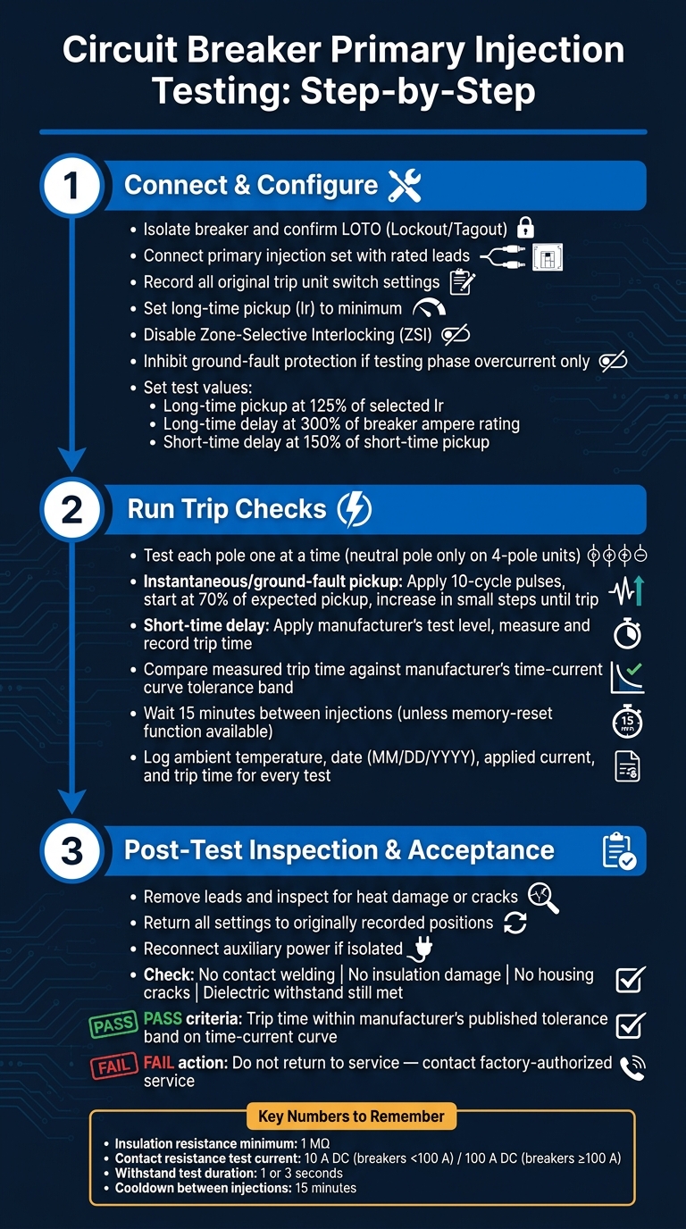 Circuit Breaker Short-Circuit Testing: Step-by-Step Process