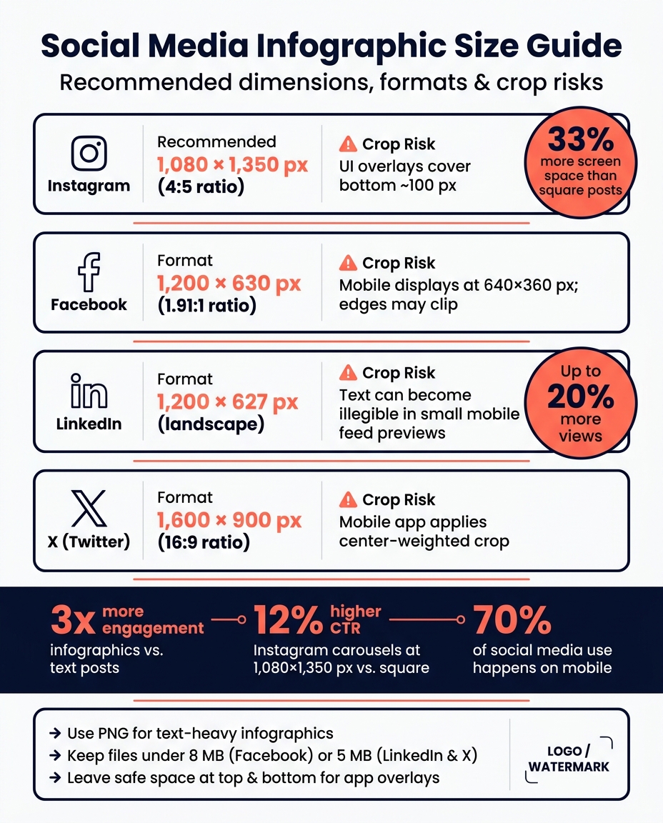 Social Media Infographic Size Guide: Platform Dimensions & Best Practices
