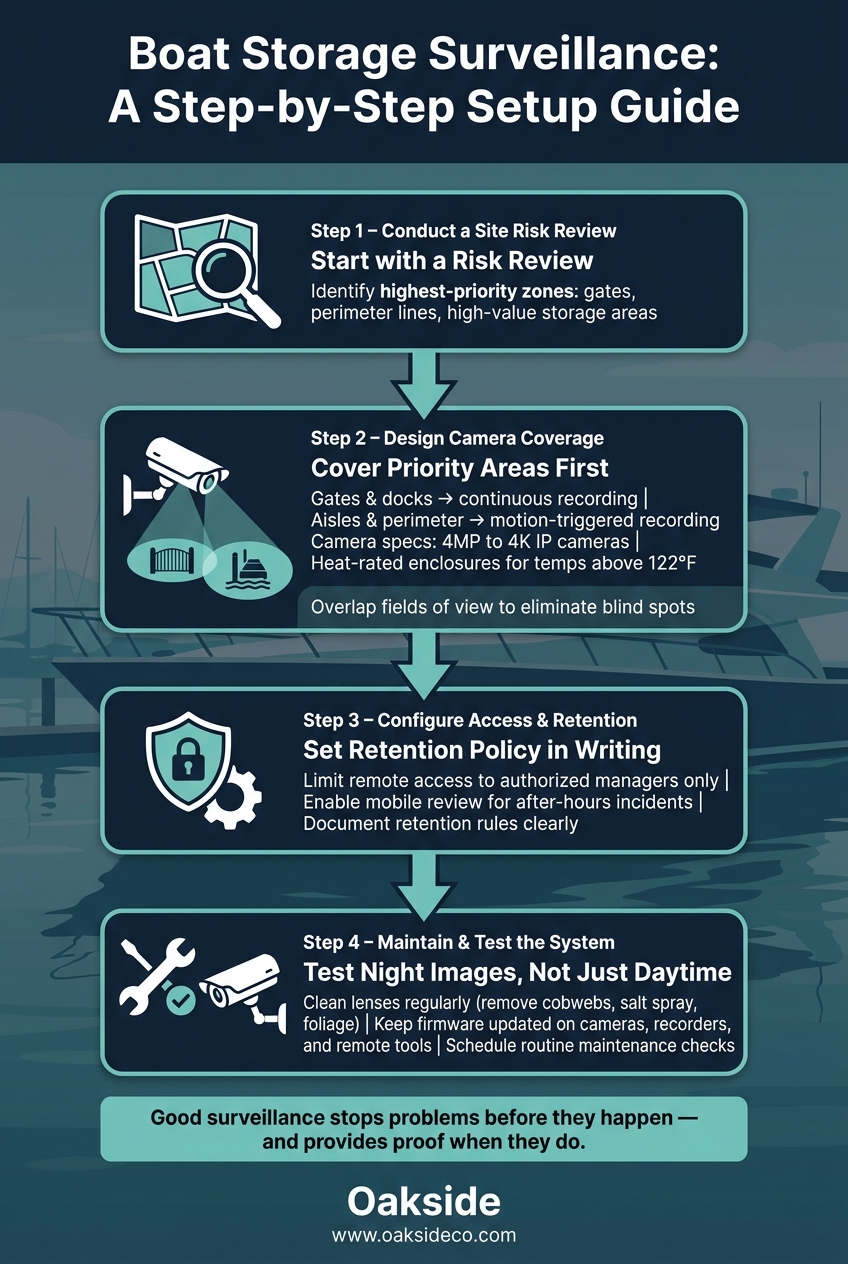 Boat Storage Surveillance Setup: Step-by-Step Planning Guide