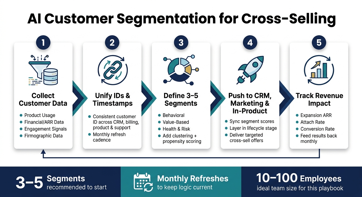 AI Customer Segmentation for Cross-Selling: Step-by-Step Process