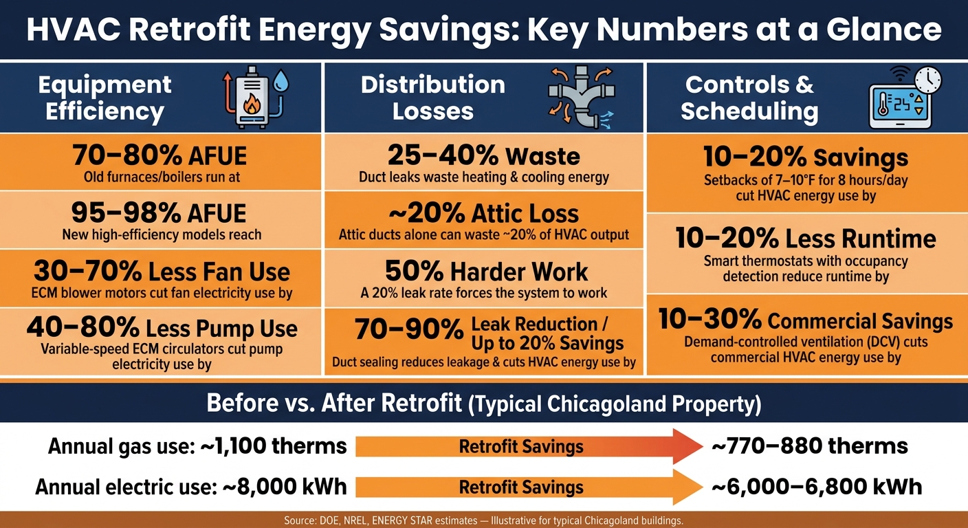 HVAC Retrofit Energy Savings: Key Numbers at a Glance