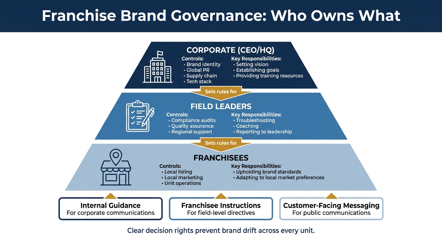 Franchise Brand Governance: Decision Rights by Level