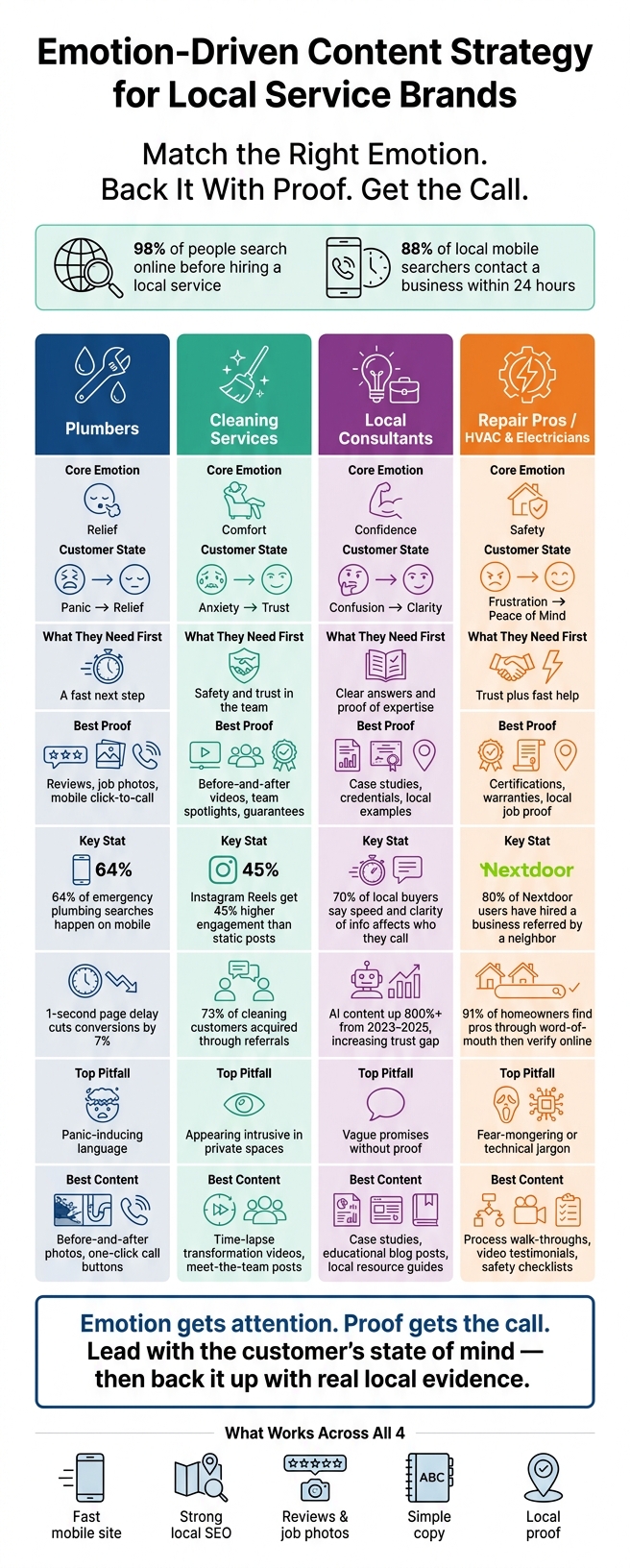 Emotion-Driven Content Strategy for Local Service Brands