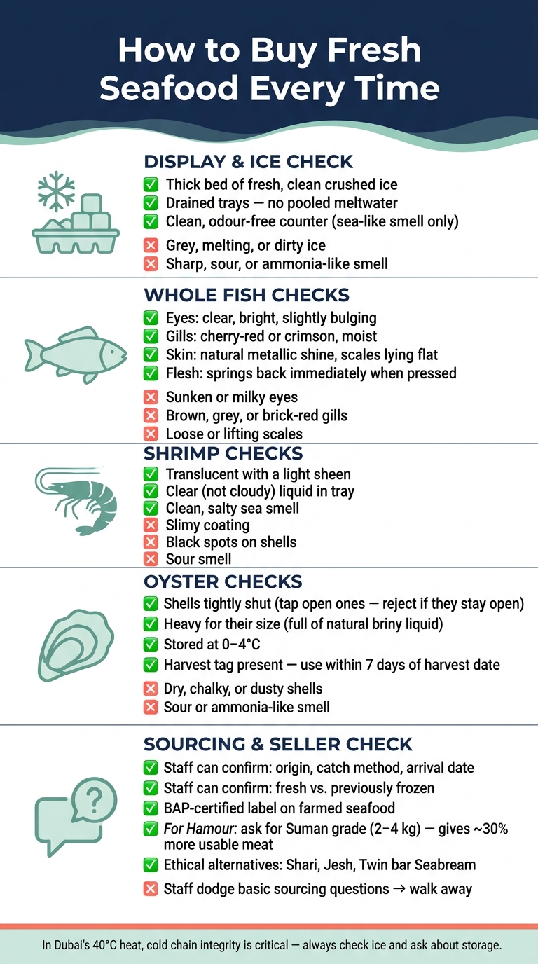 How to Buy Fresh Seafood: The Ultimate Fishmonger Checklist