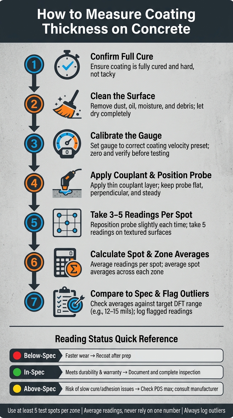 How To Measure Coating Thickness On Concrete 2 How To Measure Coating Thickness On Concrete: Step-By-Step Guide