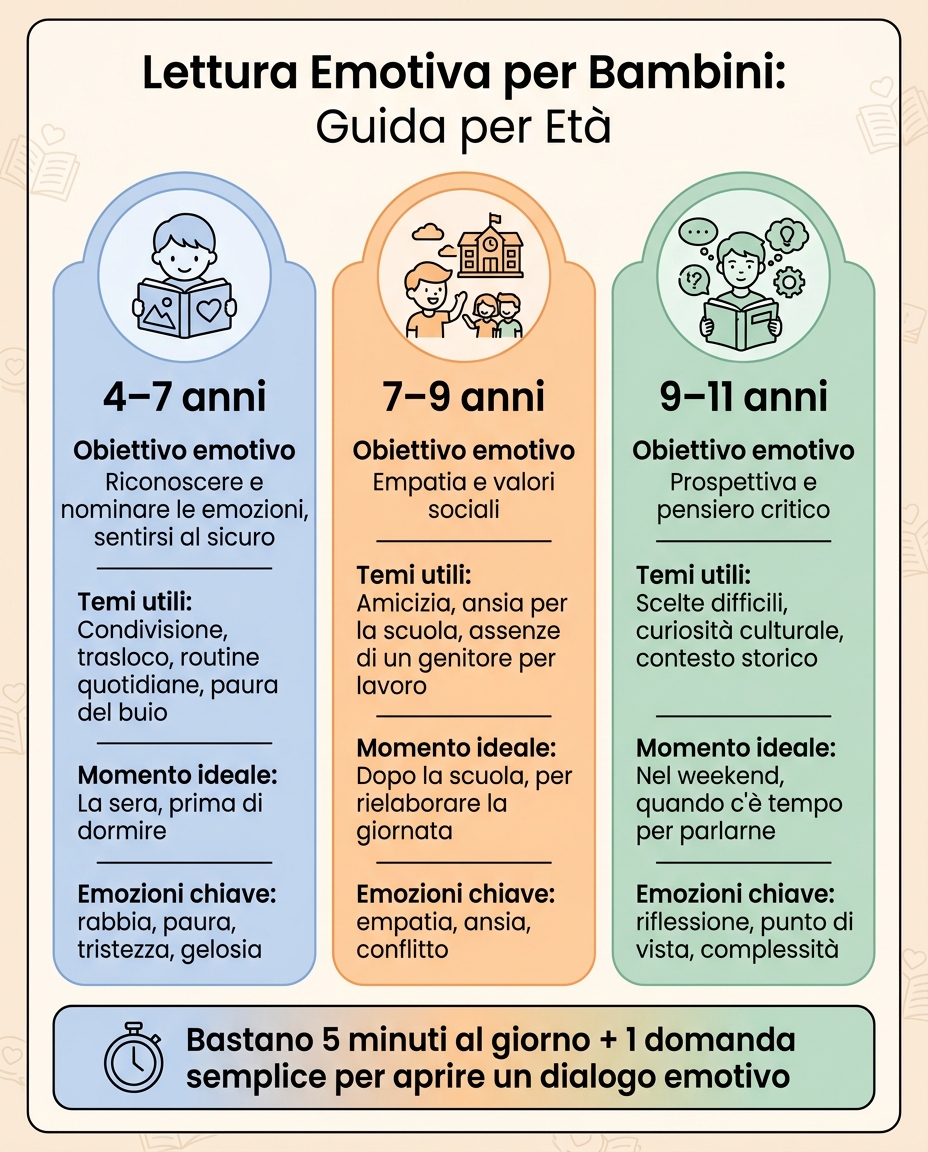 Lettura Emotiva per Bambini: Guida per Età