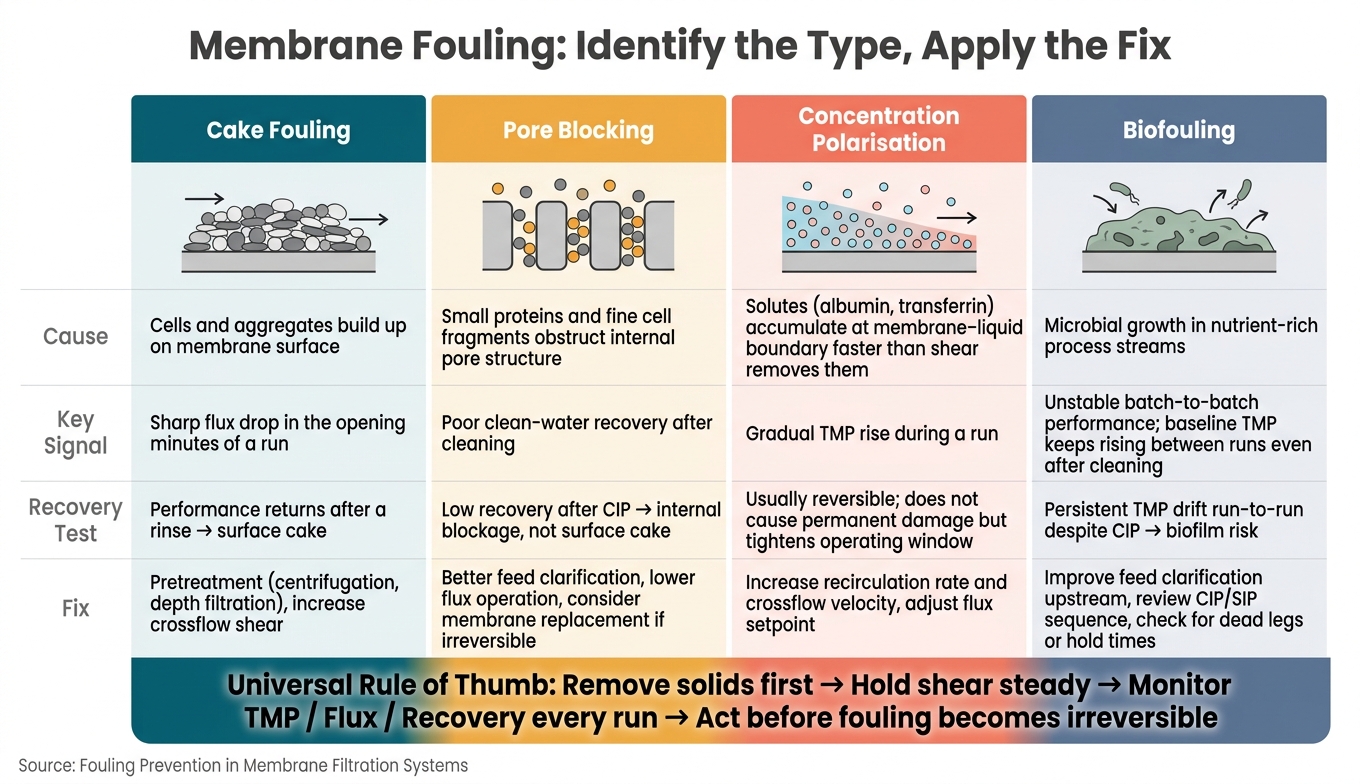 Membrane Fouling Types: How to Identify & Prevent Each