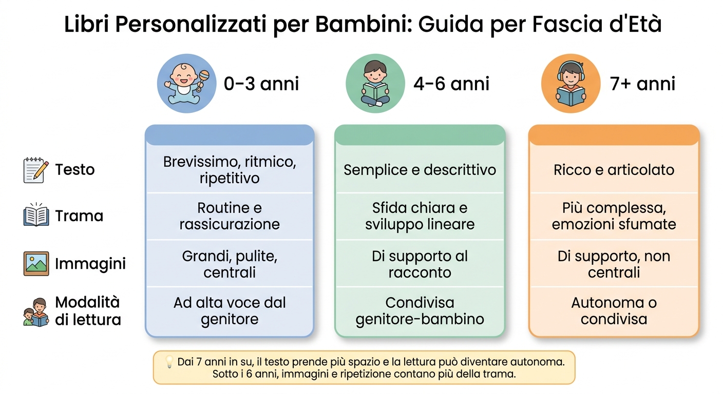 Come Scegliere Libri Personalizzati per Bambini: Guida per Fascia d'Età