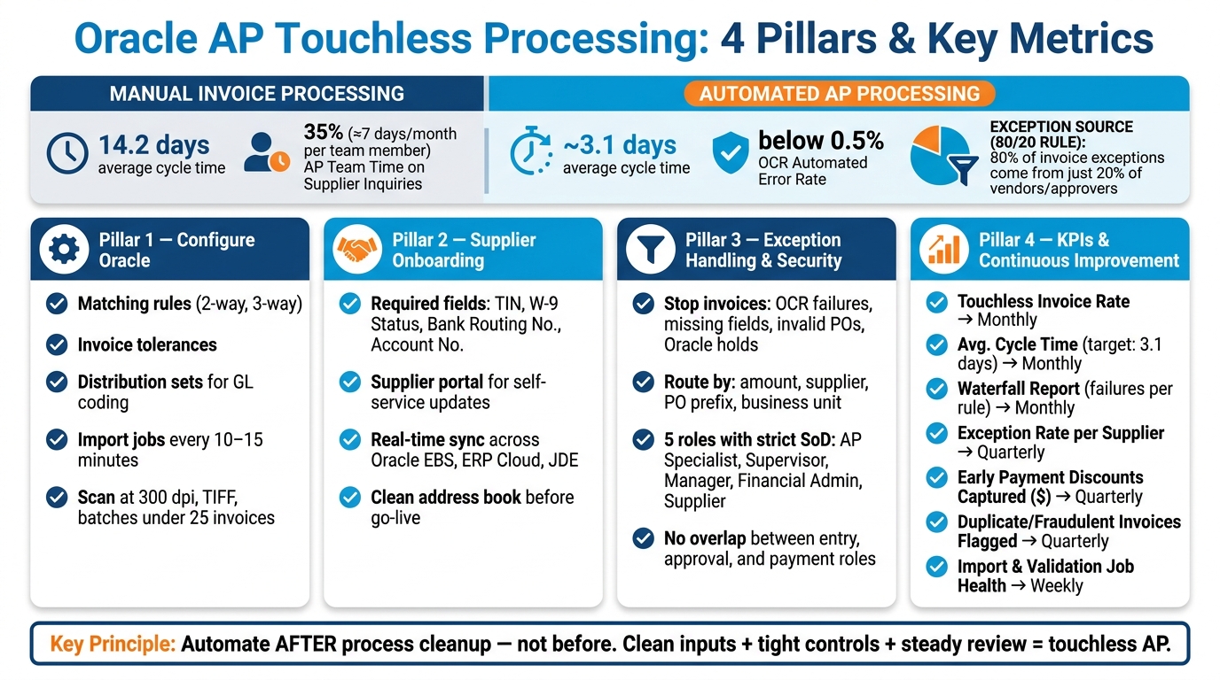 Manual vs. Automated AP Processing: Key Metrics at a Glance