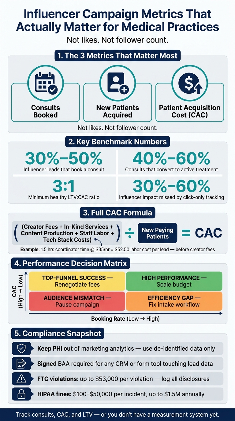 Influencer Campaign Metrics That Actually Matter for Medical Practices