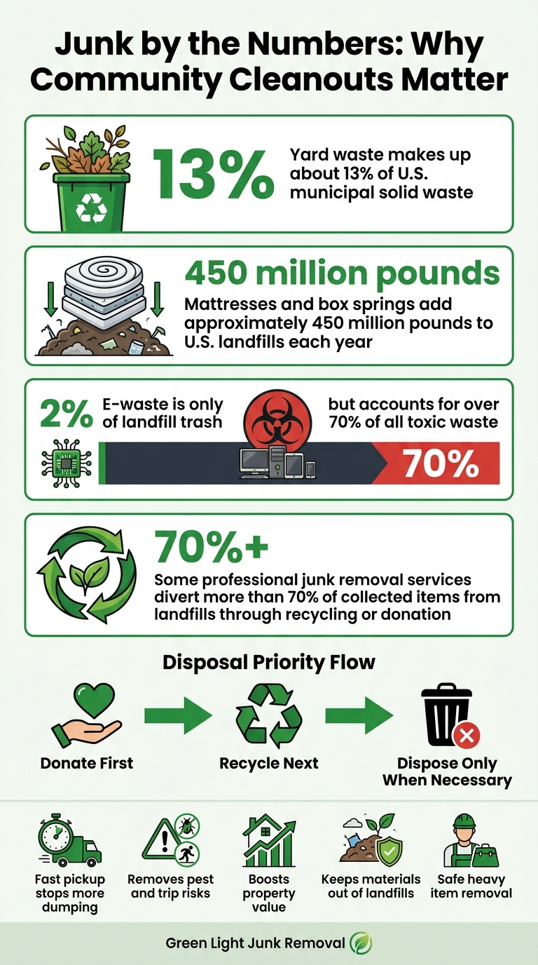 Junk by the Numbers: Why Community Cleanouts Matter