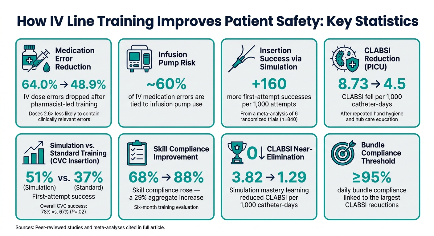 IV Line Training: Key Patient Safety Statistics