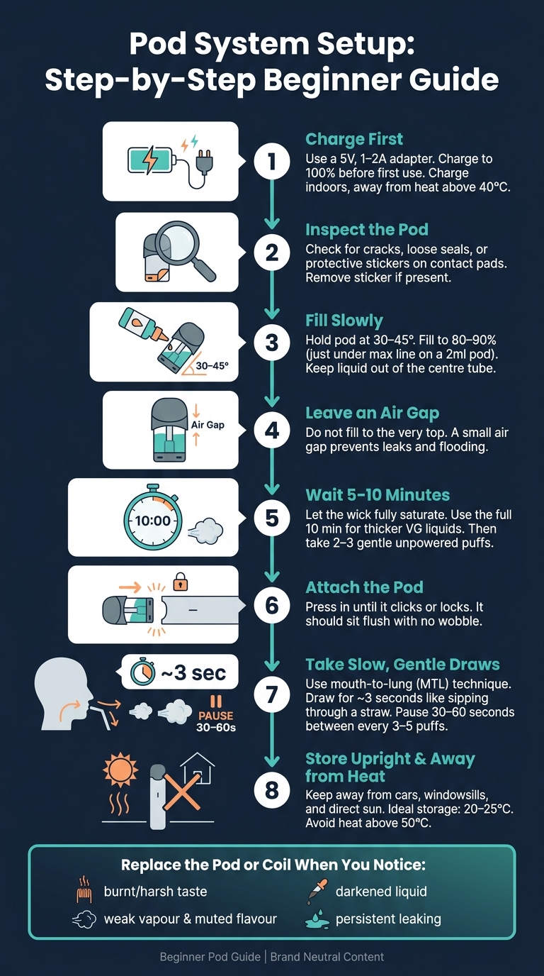 Beginner'S Guide To Pod Systems 2 Pod system setup: step-by-step beginner guide