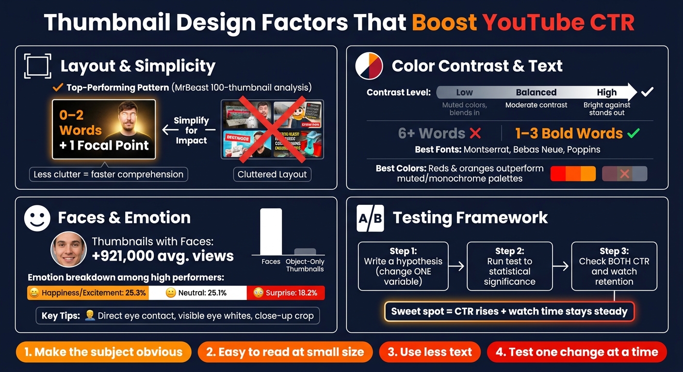 Thumbnail Design Factors That Boost YouTube CTR
