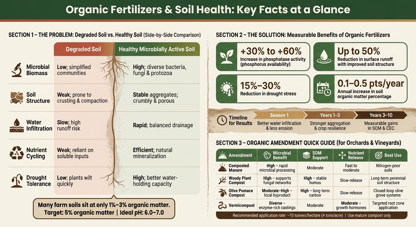 Degraded Soil vs. Healthy Soil: Key Indicators & Organic Fertilizer Benefits