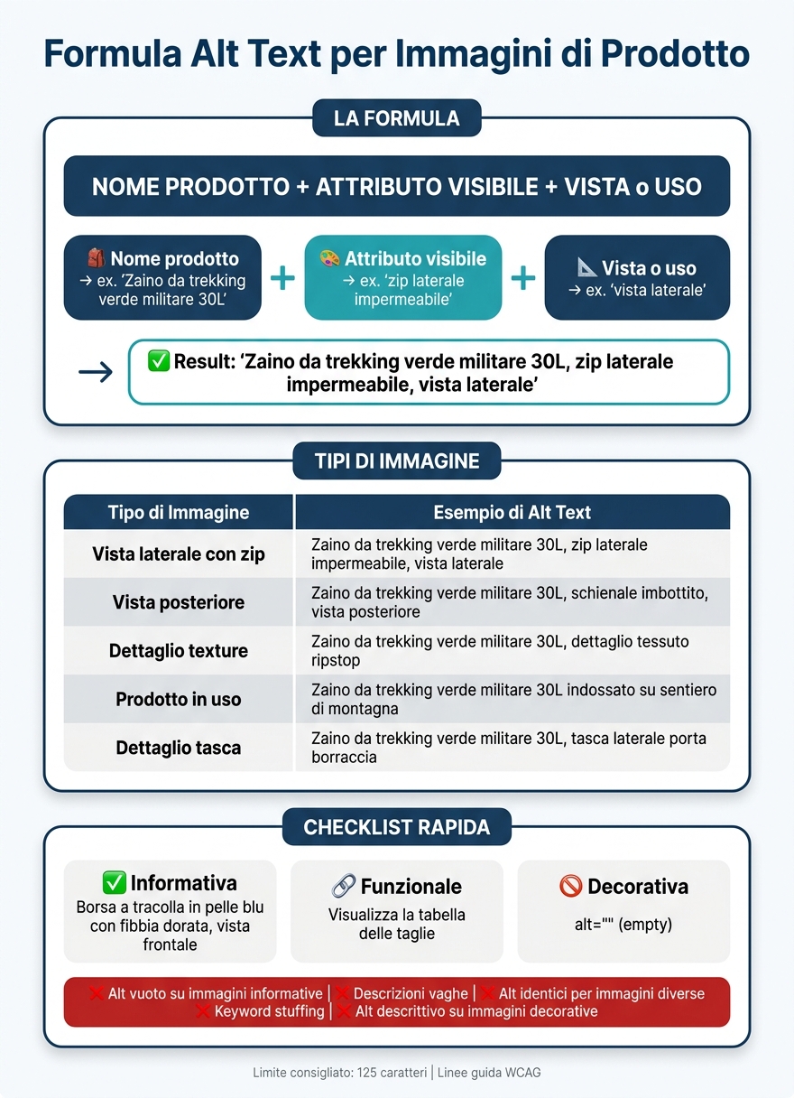 Come scrivere alt text per immagini di prodotti 1 Come scrivere alt text per immagini di prodotto: formula e checklist
