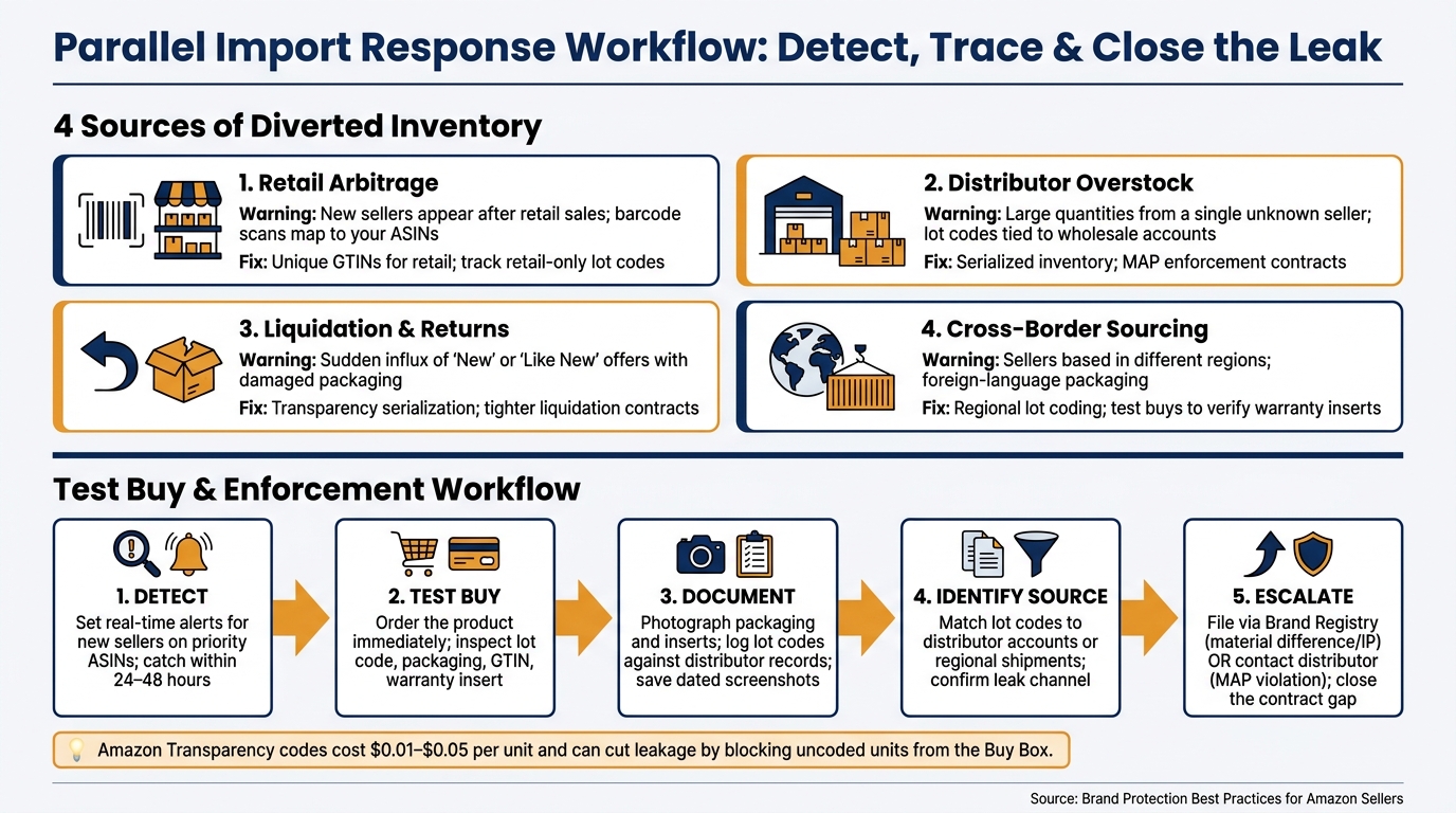 Parallel Import Response Workflow: Detect, Trace & Close the Leak