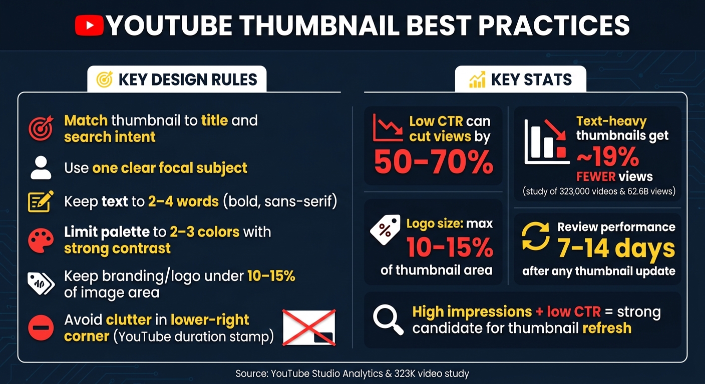 YouTube Thumbnail Best Practices: Key Rules & Stats