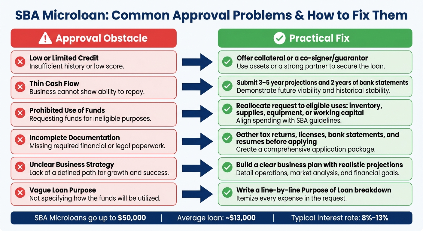 SBA Microloan Requirements: Approval Obstacles & Fixes