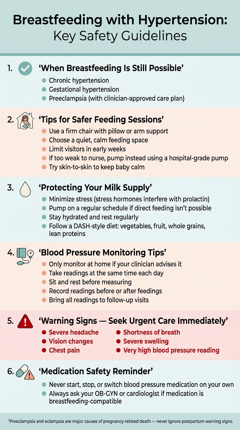 Breastfeeding with Hypertension: Key Safety Guidelines