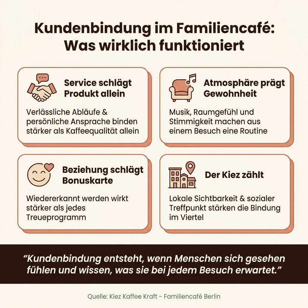 Kundenbindung im Familiencafé: Die 4 stärksten Faktoren