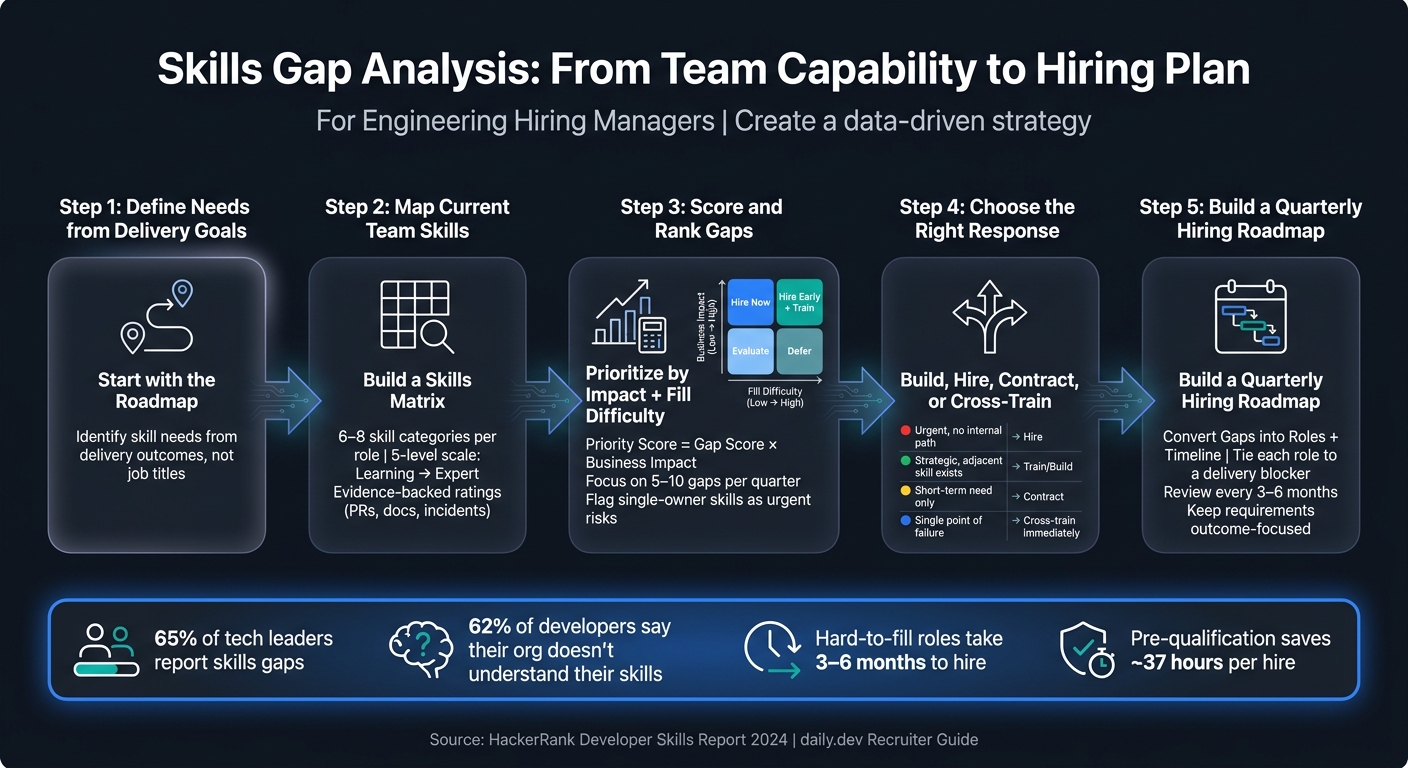 Skills Gap Analysis Process for Engineering Teams