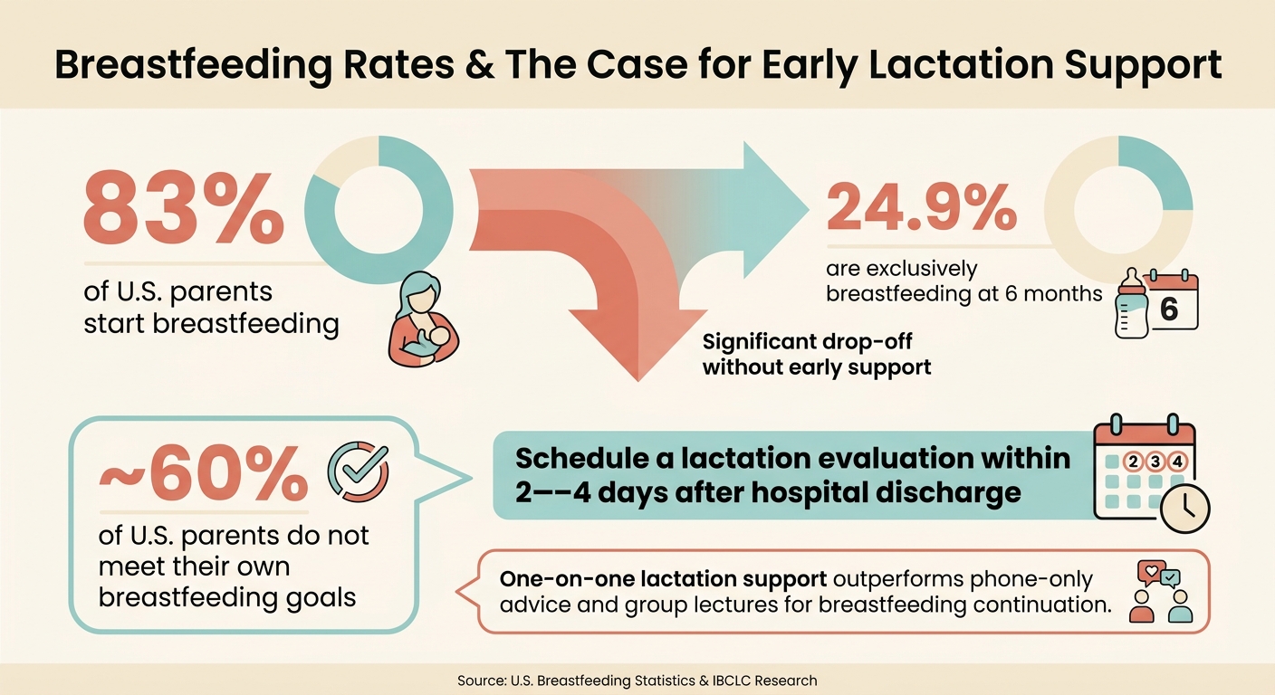 Breastfeeding Rates & Lactation Support: Key Stats Every New Parent Should Know