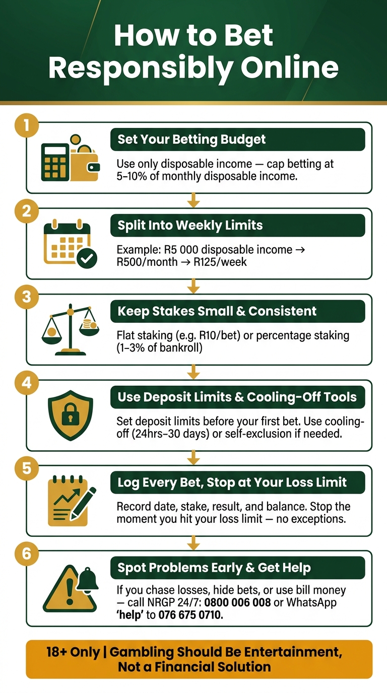 How to Bet Responsibly Online: A Step-by-Step Guide