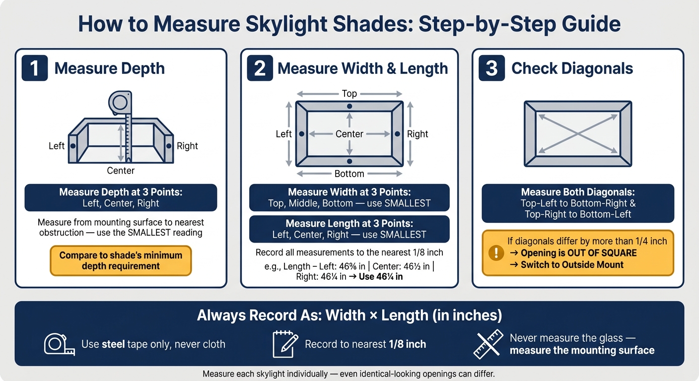 How to Measure Skylight Shades: Step-by-Step Guide