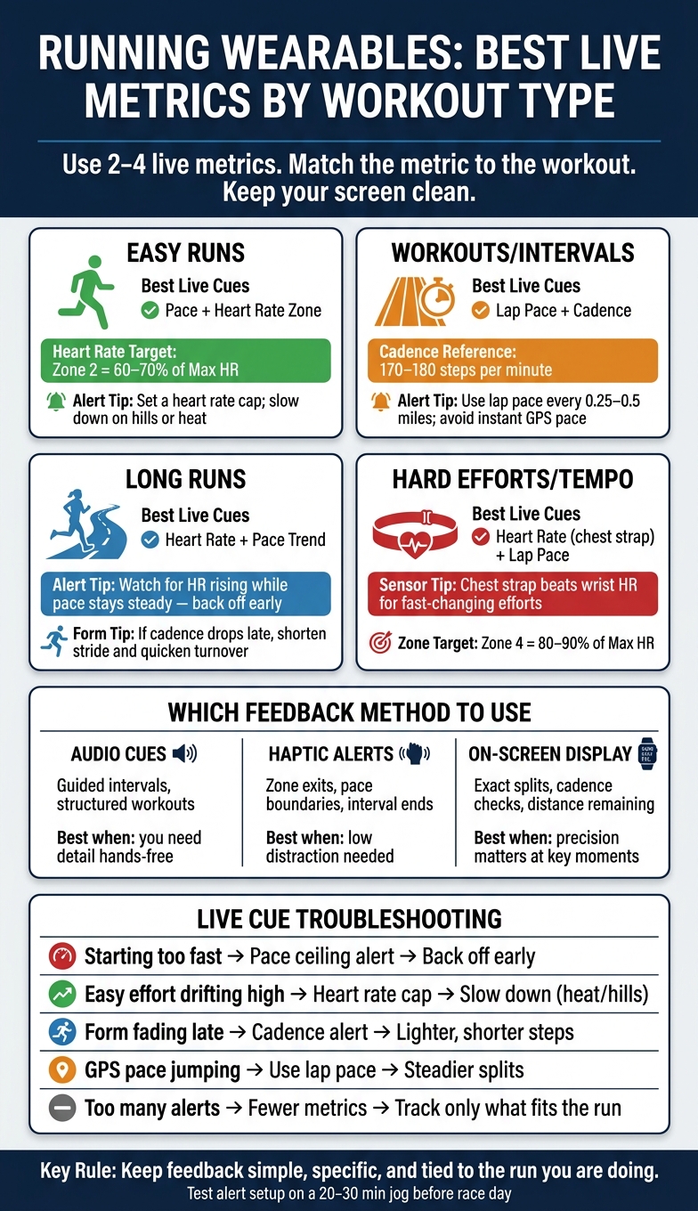 Running Wearables: Best Live Metrics by Workout Type