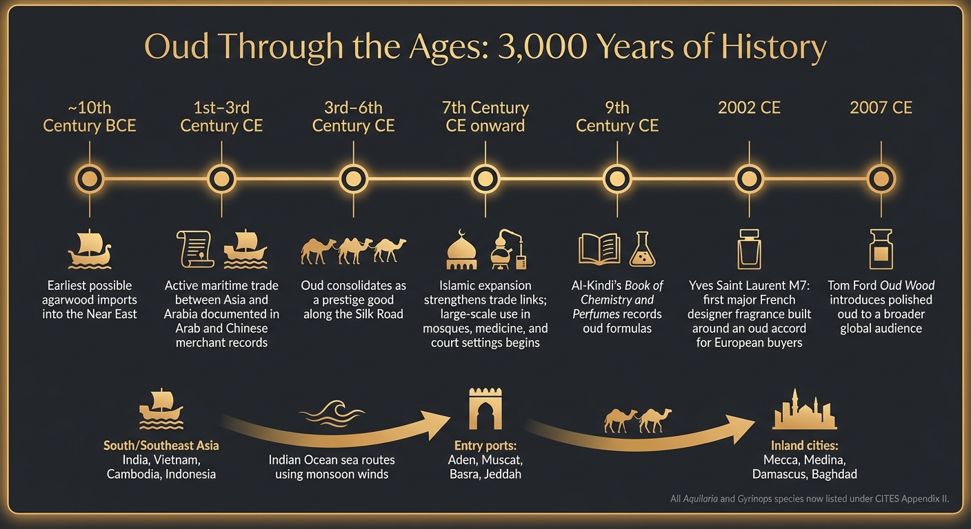 Oud Through the Ages: 3,000 Years of History