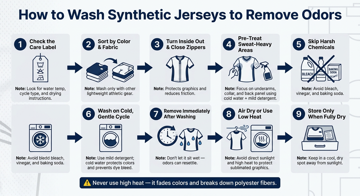 How to Wash Synthetic Jerseys: Step-by-Step Guide