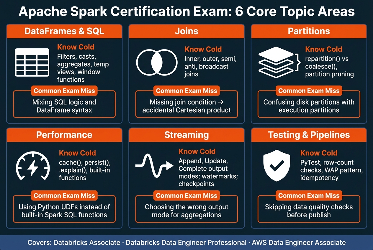 Apache Spark Certification Exam Topics: What to Know Cold