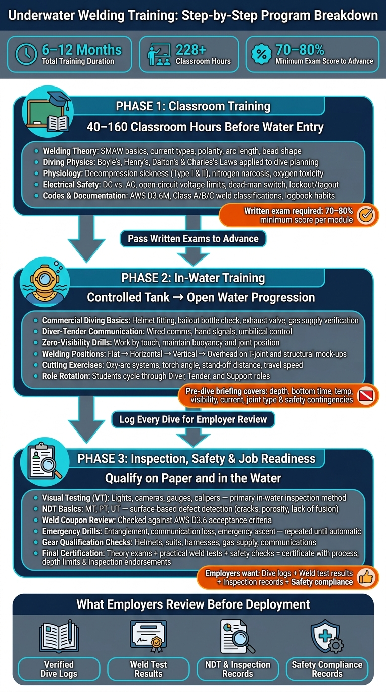 Underwater Welding Training: Step-by-Step Program Breakdown
