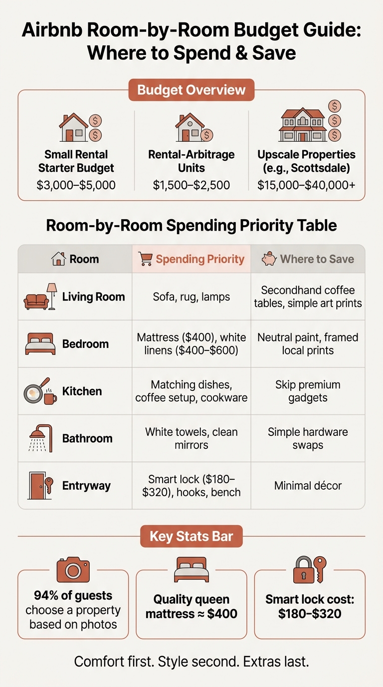 Airbnb Room-by-Room Budget Guide: Where to Spend & Save