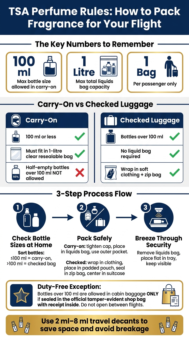 TSA Perfume Rules: How to Pack Fragrance for Your Flight