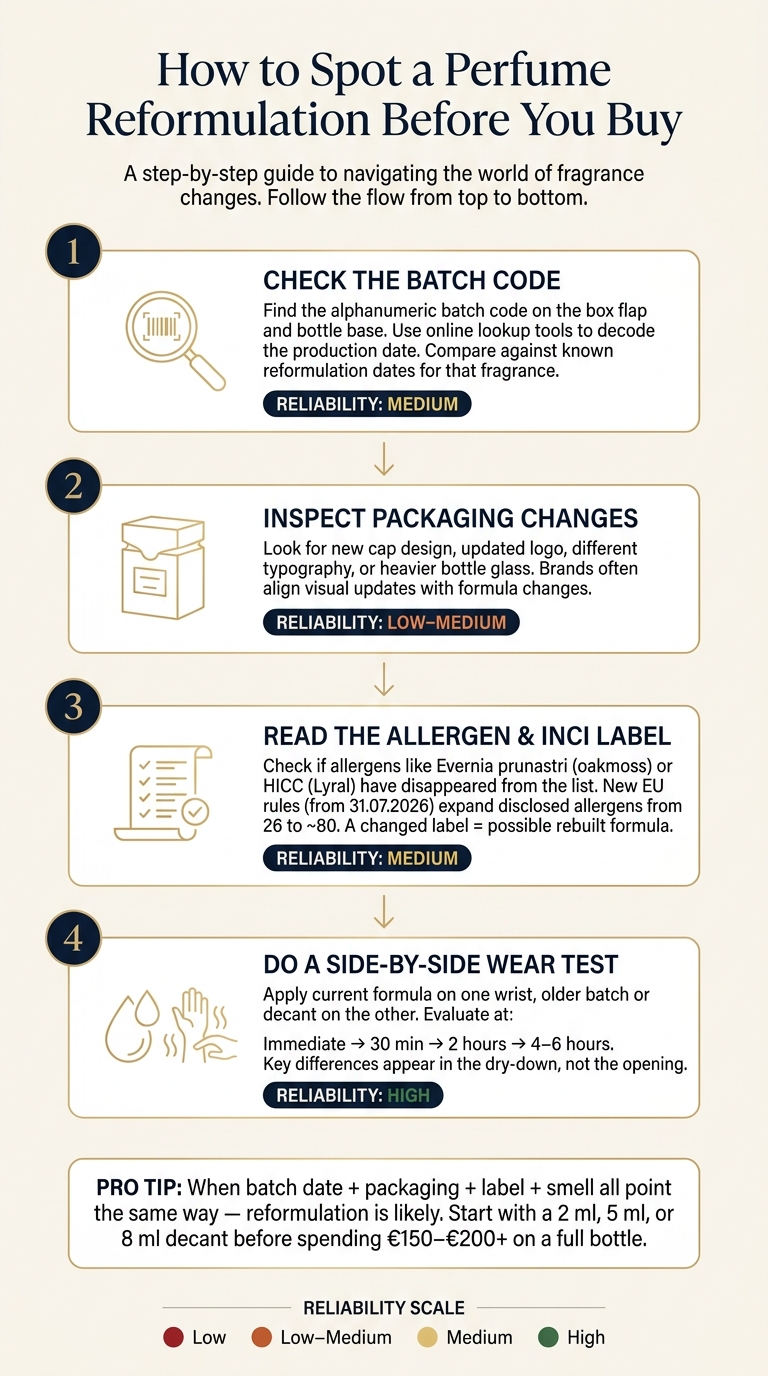 How to Spot a Perfume Reformulation Before You Buy