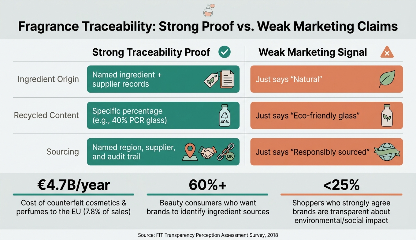Fragrance Traceability: Strong Proof vs. Weak Marketing Claims