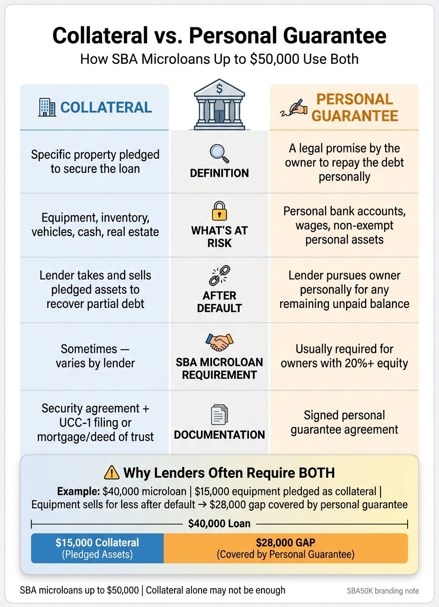Collateral vs Personal Guarantee: SBA Microloan Breakdown