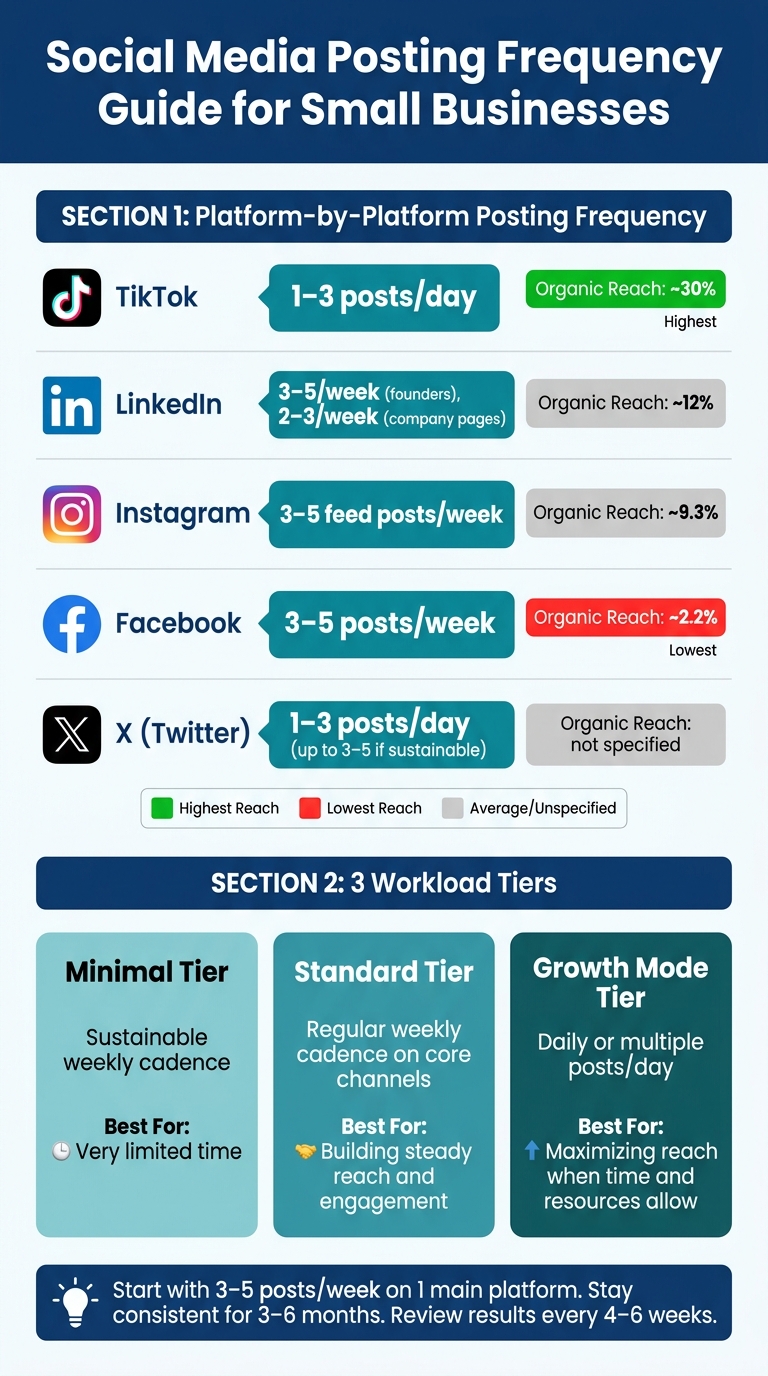 How Often Should Small Businesses Post on Each Social Media Platform?