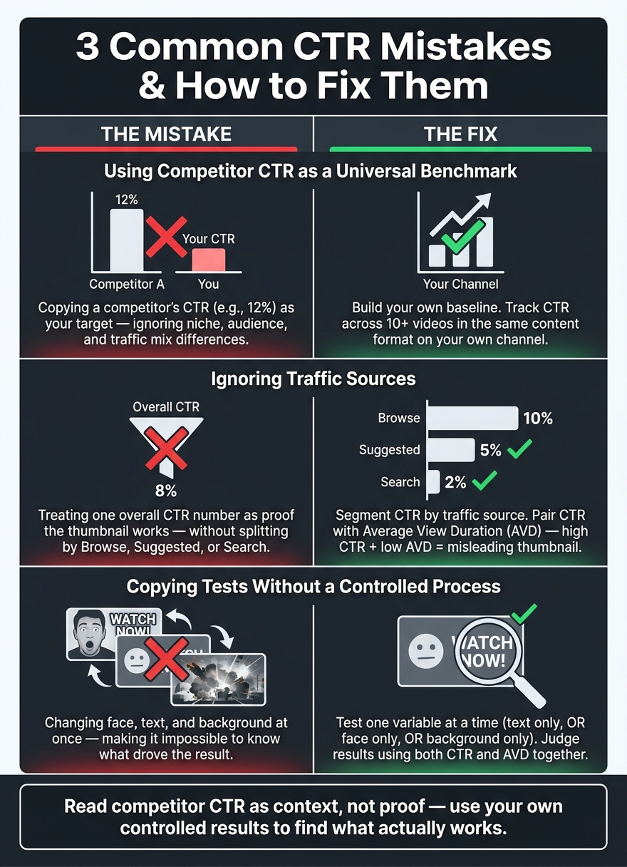 3 Common CTR Mistakes & How to Fix Them