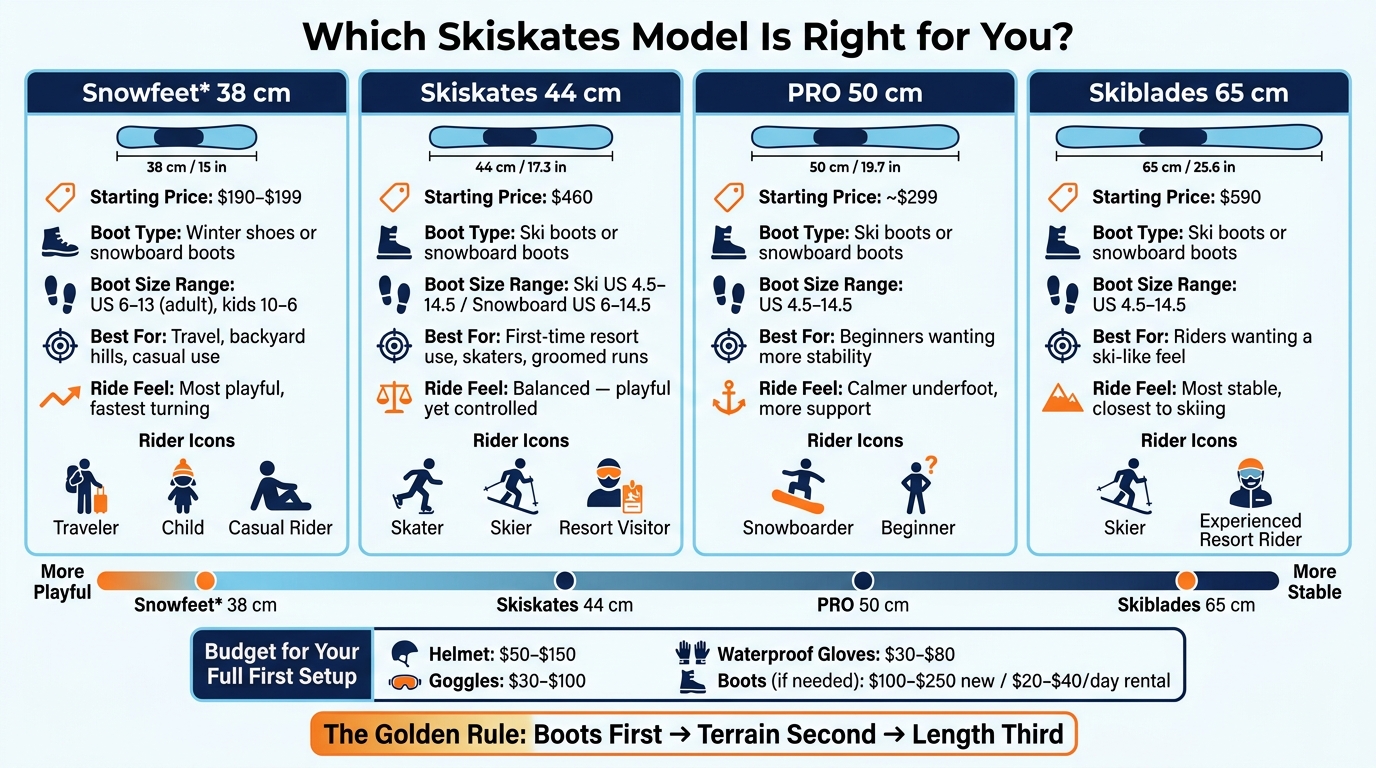 Skiskates Comparison Guide: Which Model Is Right for You?