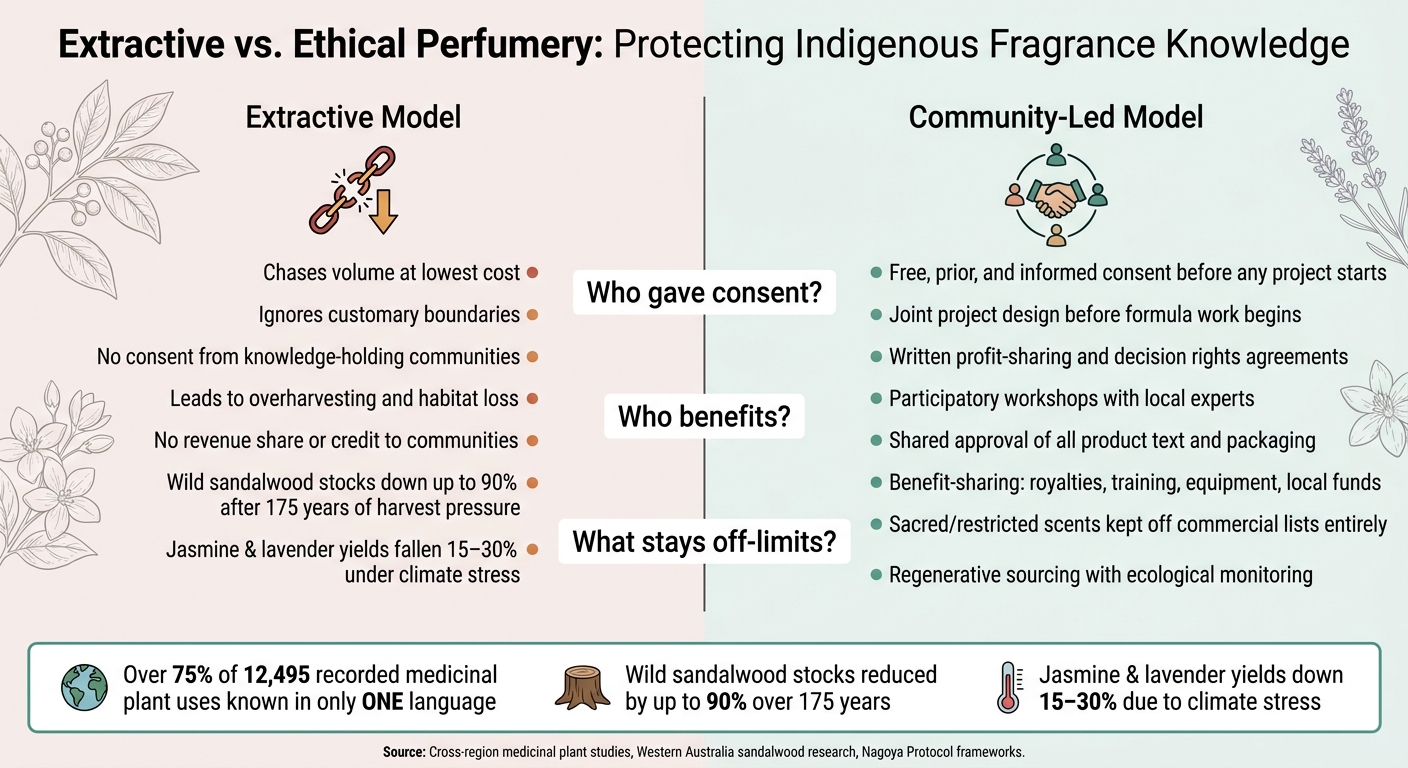 Extractive vs. Ethical Perfumery: Protecting Indigenous Fragrance Knowledge