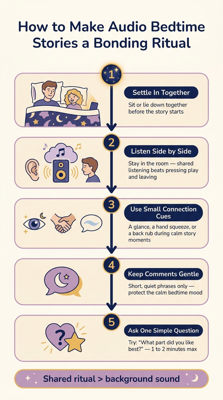How to Make Audio Bedtime Stories a Bonding Ritual