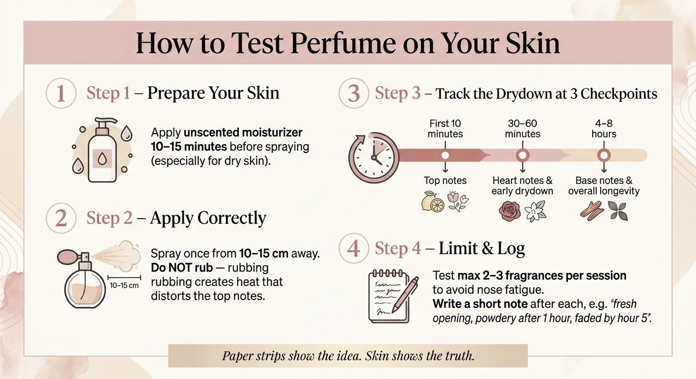 How to Test Perfume on Your Skin: A Step-by-Step Guide