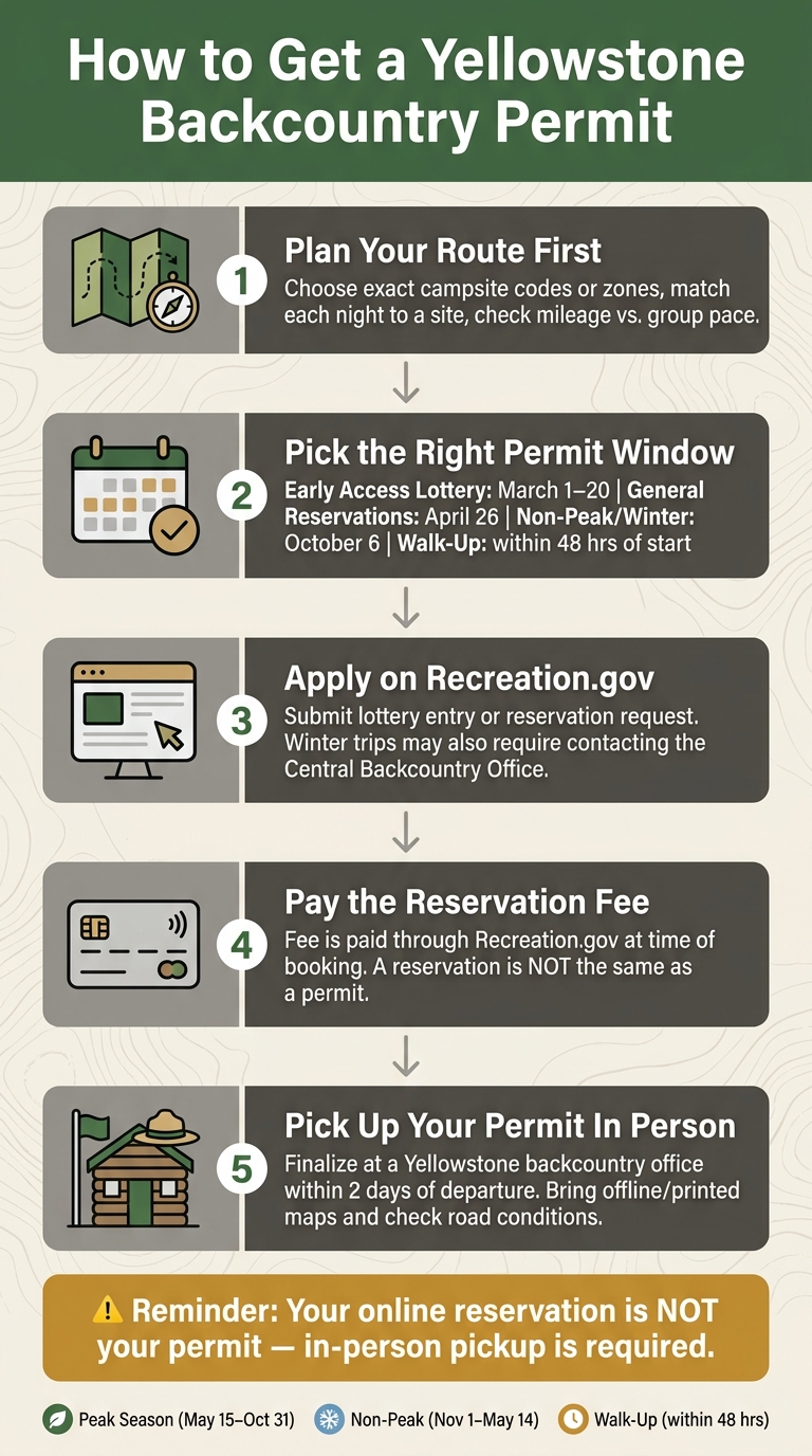 Yellowstone Backcountry Permit: Step-by-Step Planning Guide