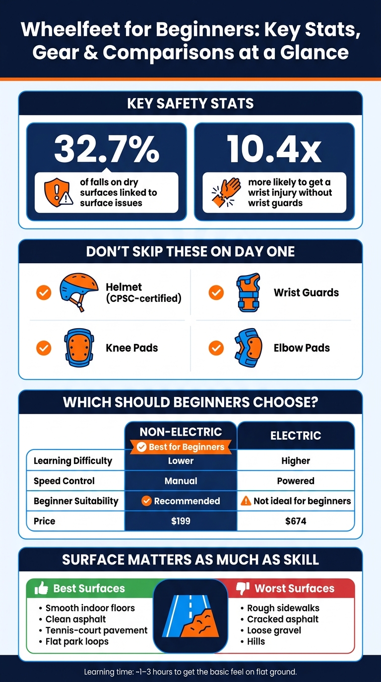 Wheelfeet for Beginners: Key Stats, Gear & Comparisons at a Glance